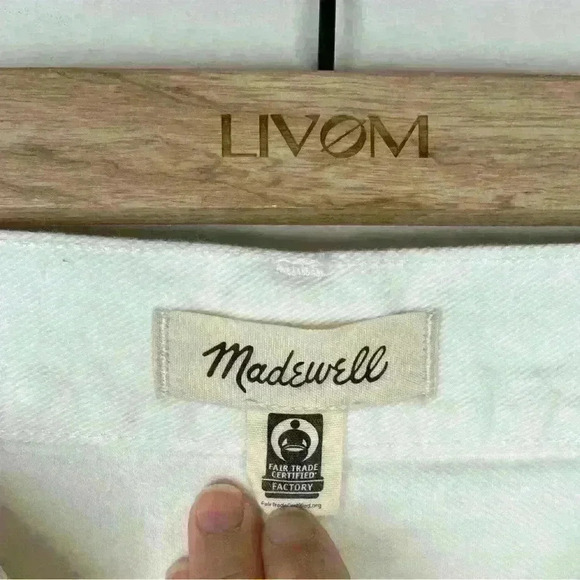 Madewell  the mom Jean short , sz 23 - Picture 5 of 8